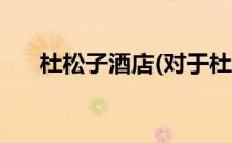 杜松子酒店(对于杜松子酒店简单介绍)