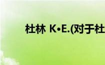 杜林 K·E.(对于杜林 K·E.简单介绍)