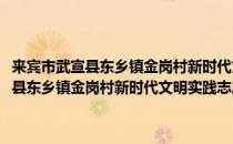 来宾市武宣县东乡镇金岗村新时代文明实践志愿服务队(对于来宾市武宣县东乡镇金岗村新时代文明实践志愿服务队简单介绍)