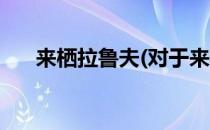 来栖拉鲁夫(对于来栖拉鲁夫简单介绍)