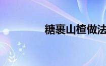 糖裹山楂做法（山楂做法）