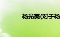 杨光美(对于杨光美简单介绍)