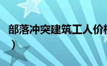 部落冲突建筑工人价格表（部落冲突建筑工人）