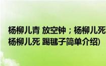 杨柳儿青 放空钟；杨柳儿死 踢毽子(对于杨柳儿青 放空钟；杨柳儿死 踢毽子简单介绍)