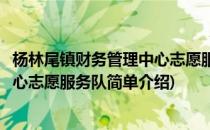 杨林尾镇财务管理中心志愿服务队(对于杨林尾镇财务管理中心志愿服务队简单介绍)
