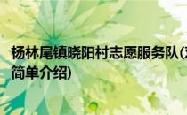杨林尾镇晓阳村志愿服务队(对于杨林尾镇晓阳村志愿服务队简单介绍)