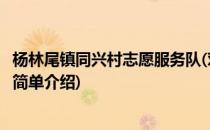 杨林尾镇同兴村志愿服务队(对于杨林尾镇同兴村志愿服务队简单介绍)