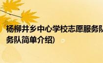 杨柳井乡中心学校志愿服务队(对于杨柳井乡中心学校志愿服务队简单介绍)