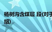 杨树沟含煤层 段(对于杨树沟含煤层 段简单介绍)