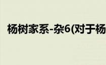 杨树家系-杂6(对于杨树家系-杂6简单介绍)