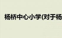 杨桥中心小学(对于杨桥中心小学简单介绍)