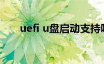 uefi u盘启动支持吗（uefi u盘启动）