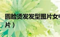 圆脸烫发发型图片女中短发（圆脸烫发发型图片）