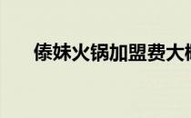 傣妹火锅加盟费大概多少（傣妹火锅）