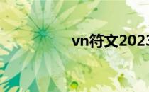 vn符文2023（vn符文）