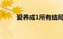 爱养成1所有结局攻略（爱养成1）