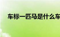 车标一匹马是什么车图片（车标一匹马）