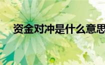 资金对冲是什么意思（对冲是什么意思）