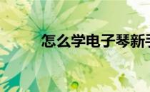怎么学电子琴新手（学习电子琴）