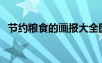 节约粮食的画报大全图片（节约粮食的画）