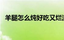羊腿怎么炖好吃又烂没腥味（羊腿怎么做）
