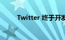 Twitter 终于开发了一个编辑按钮