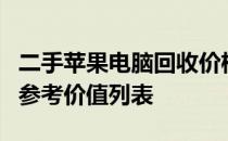 二手苹果电脑回收价格大全：最新行情解读与参考价值列表