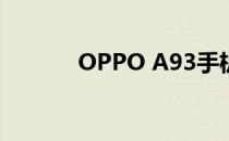 OPPO A93手机参数配置详解