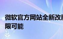 微软官方网站全新改版，探索科技与创新的无限可能